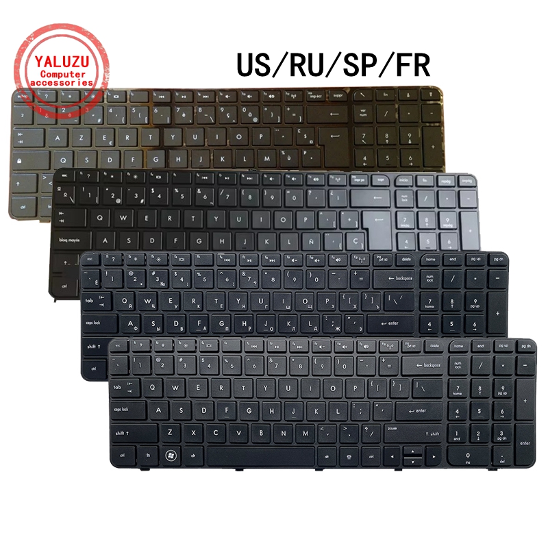 Gaming Keyboard Hp - Yaluzu Bàn Phím AZERTY FR Cho