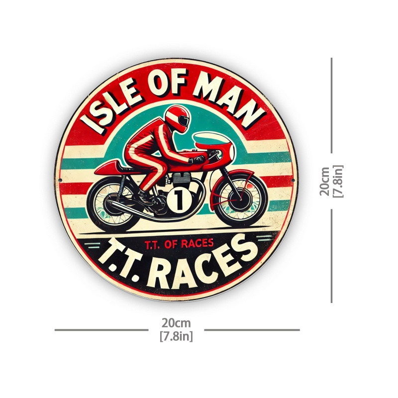 Vintage Isle of for Man TT Rac - đánh giá và giá Brass Weight Plate