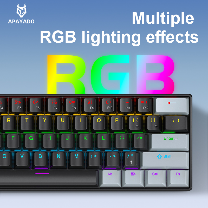 APAYADO K61 Mini Mechanical Ke - đánh giá và giá Gaming Keyboard E Yooso