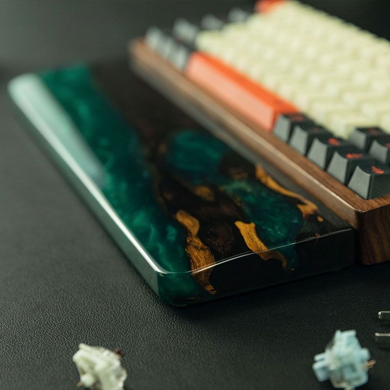 Solid Wood Resin Keyboard Wris - đánh giá và giá Wrist Rest Wood