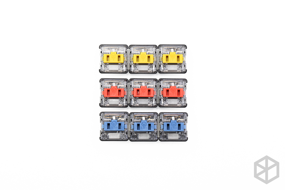 Kailh nét chước chuyển đổi nửa - đánh giá và giá Gaming Keyboard Blue Switches