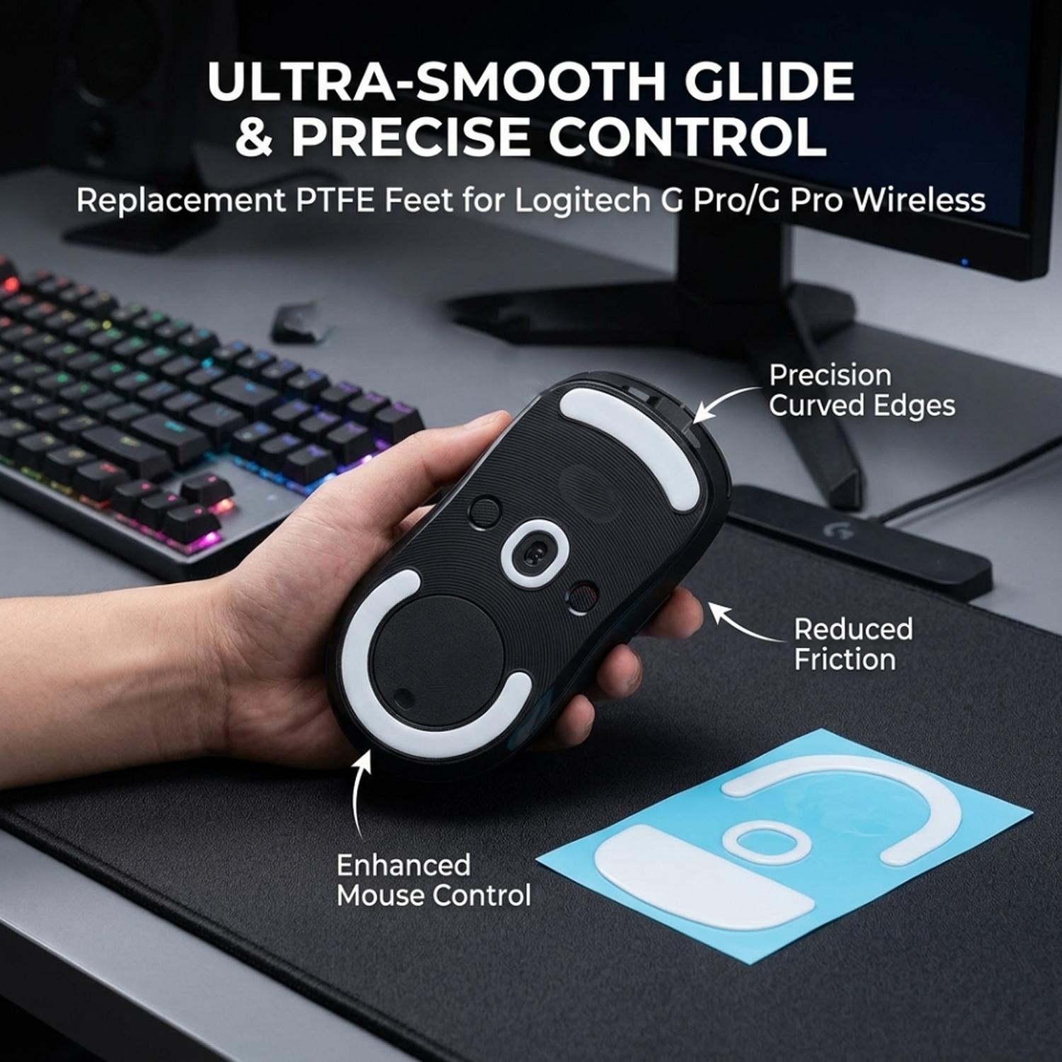For Mouse Skate Pad For Logite - đánh giá và giá Logitech Mouse G Pro X Superlight