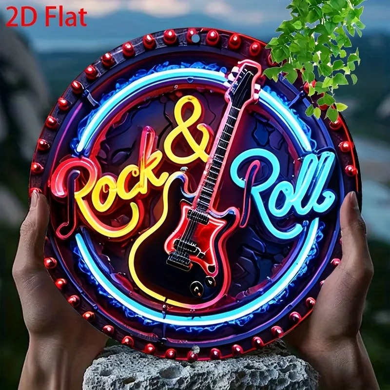 A Vintage Rock Neon Sign, 2Dfl - đánh giá và giá Brass Weight Plate