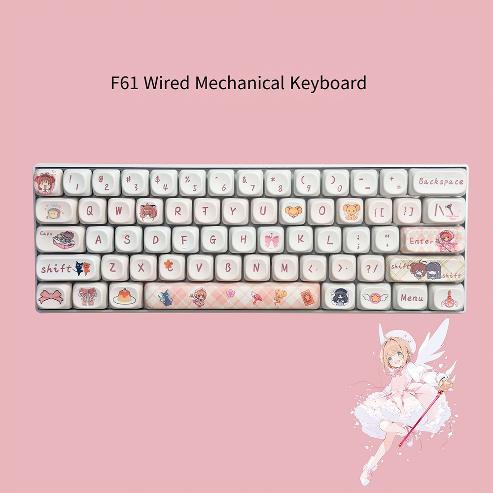 Cardcaptor Sakura 61 Keys Mech - đánh giá và giá Gaming Keyboard Blue Switches